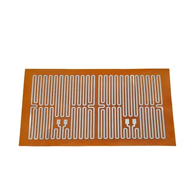 flexible heater with one side silicone rubber, one side polyimide film