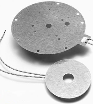 round mica heaters with coutouts